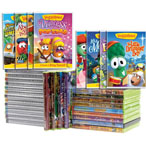 Veggie Tales DVD Library Christmas Gift Idea